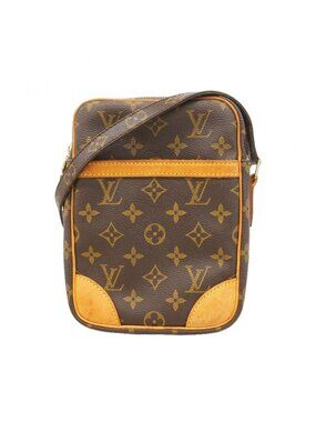 Louis Vuitton Shoulder Bag Monogram Danube Brown